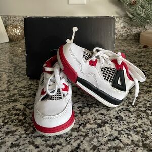 Jordan Retro 4 Kids Sneakers Size 6c